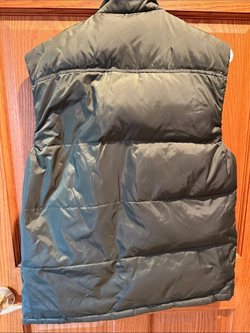Penguin Mens Green Puffer Vest Sz Small